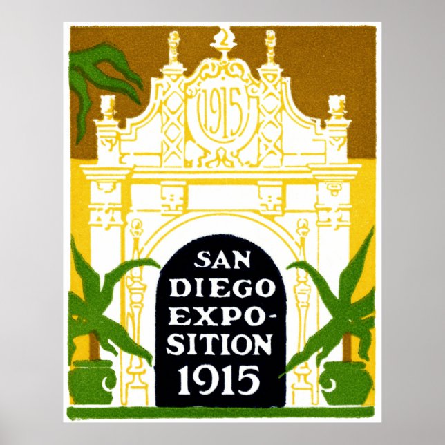 Poster Exposição San Diego 1915 (Frente)