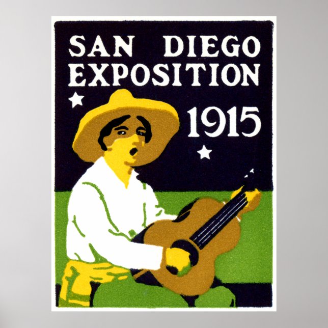 Póster Exposição San Diego 1915 (Frente)