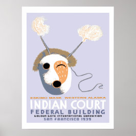 Poster Exposição Vintage American Design