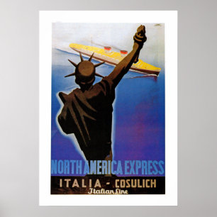 Póster Express da América do Norte