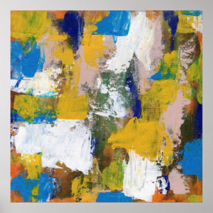 Póster Expressão abstrato nº 11 por Michael Moffa