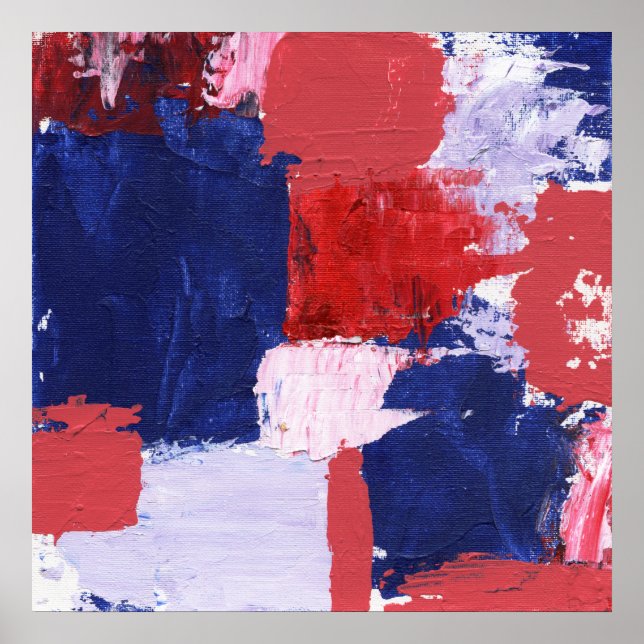 Póster Expressão abstrato nº 1 por Michael Moffa (Frente)