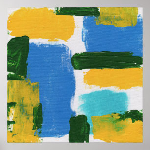 Poster Expressão abstrato nº 3 por Michael Moffa