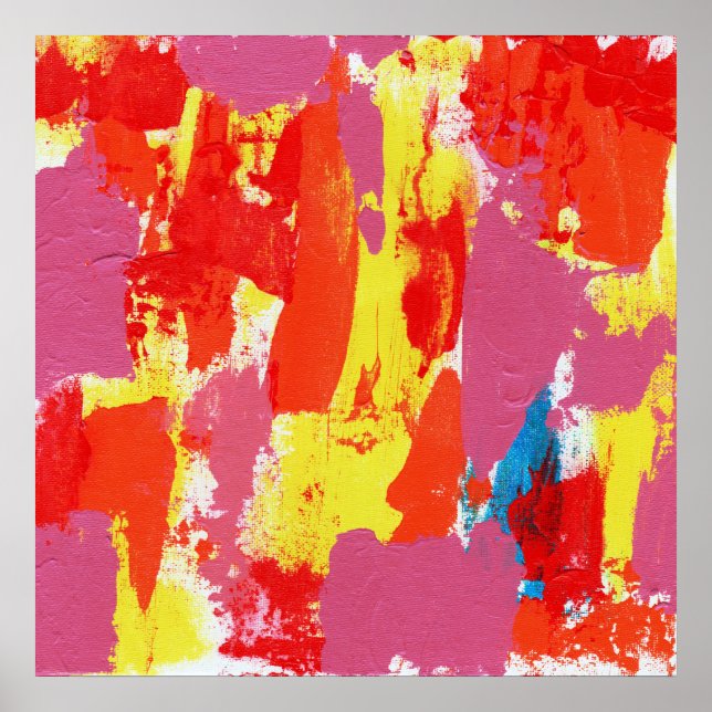 Poster Expressão abstrato nº 7 por Michael Moffa (Frente)