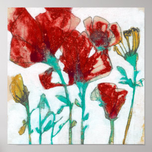 Póster Expressão de Flor II