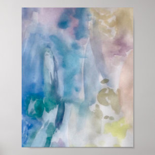 Poster Expressão de Pintura Subterraniana Abstrato