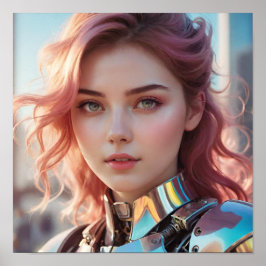 Poster Expressão Serene