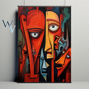 Poster Expressionismo Enfrenta Arte