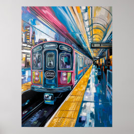 Poster Expresso Uptown Metrô Impasto