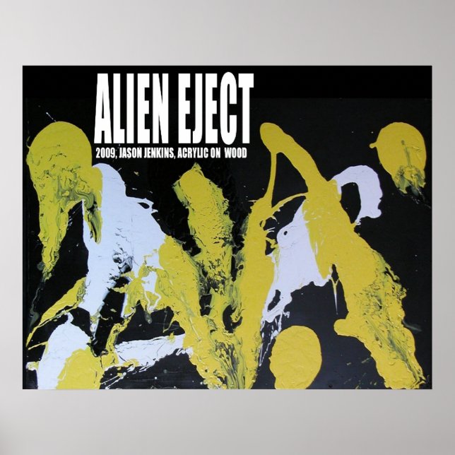 PÓSTER EXPULSÃO DE ALIENÍGENA (Frente)