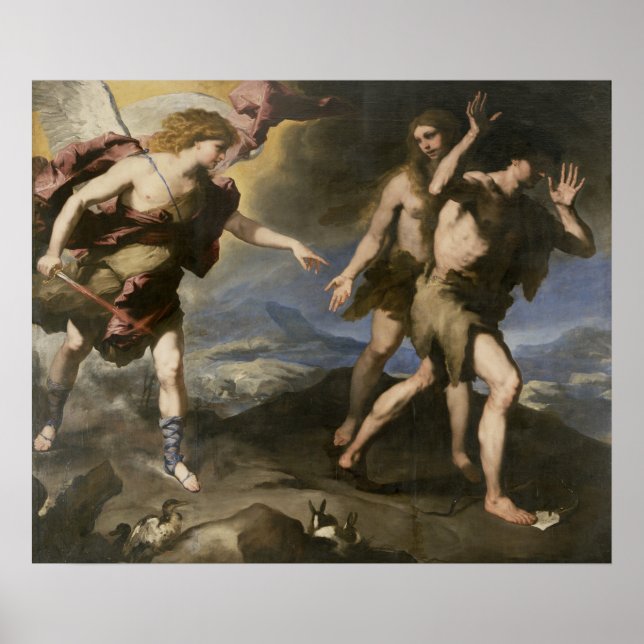 Poster Expulsão do Paraíso (Frente)