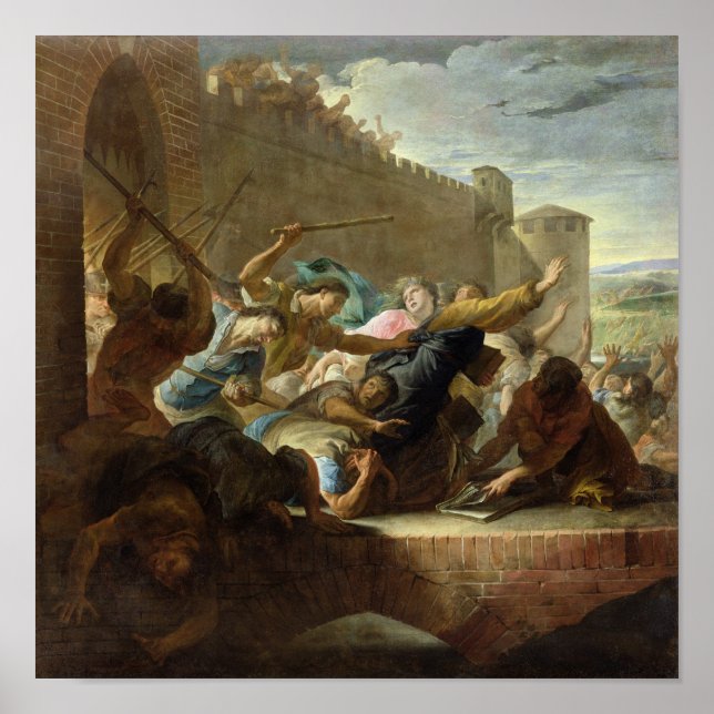 Póster Expulsão dos Huguenots (Frente)