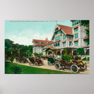 Póster Extasie a ideia do exterior de Hotel del Monte