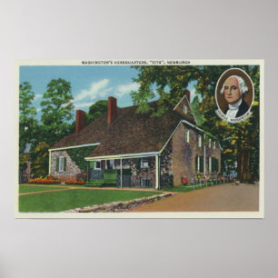 Poster Exterior do QG de George Washington