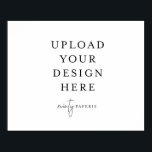 poster Extra Grande de 40" x 50" - Paisagem<br><div class="desc">Personalize o seu cartão em Templett. Depois de terminar de editar,  faça o download do arquivo no formato JPG (não se esqueça de ativar a opção de sangria). Carregue seu design clicando no botão azul "Personalizar".</div>