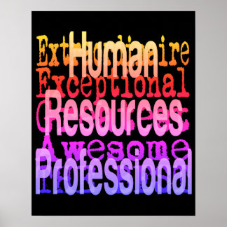 Poster Extraordinário de Recursos Humanos