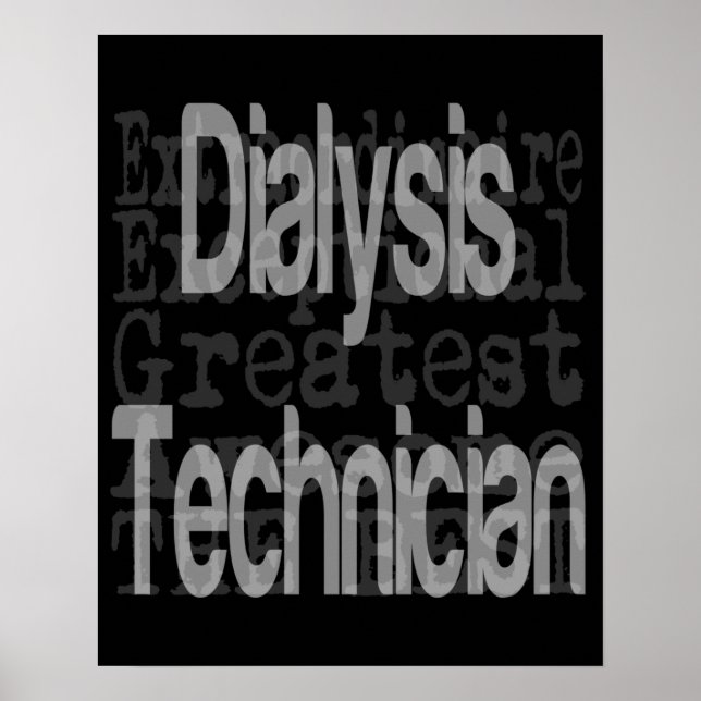 Póster Extraordinário Técnico de Diálise (Frente)