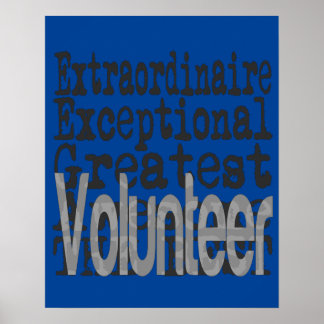 Poster Extraordinário voluntário