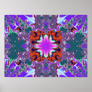 Poster extravagante do Fractal