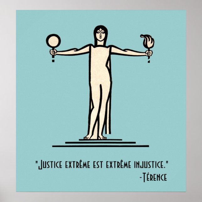 Poster Extreme Justice French Vintage Cote Terence (Frente)