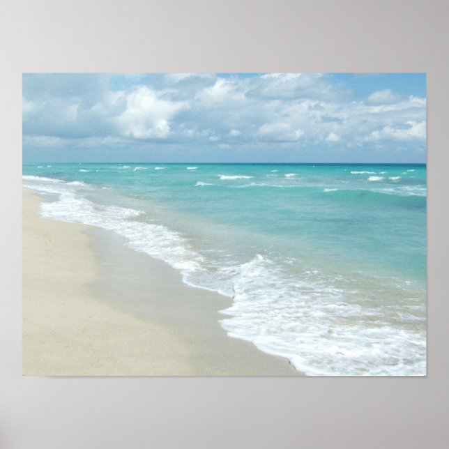 Poster Extreme Relaxe Praia Vista White Sand (Frente)