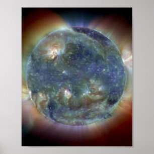 Poster Extreme Ultraviolet Sun NASA