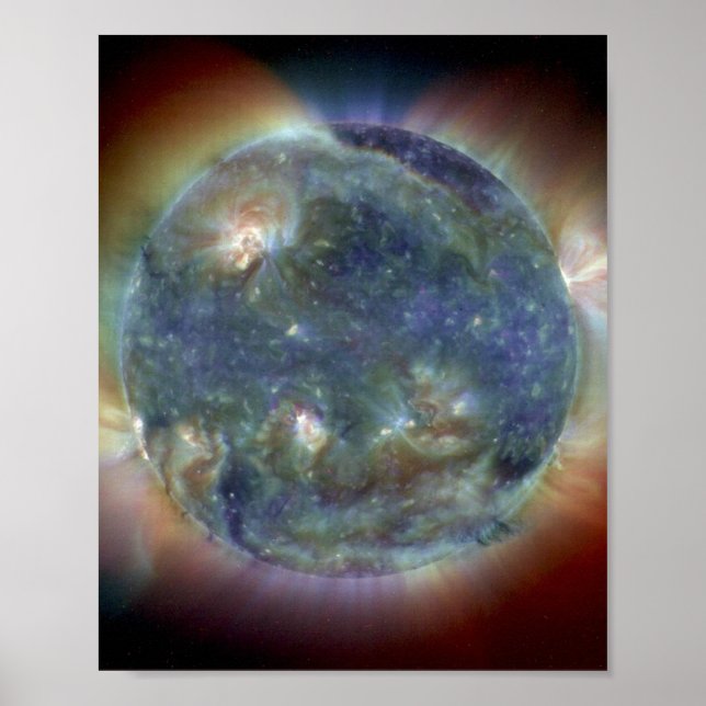 Poster Extreme Ultraviolet Sun NASA (Frente)