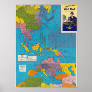 Póster Extremo Oriente, área mediterrânea