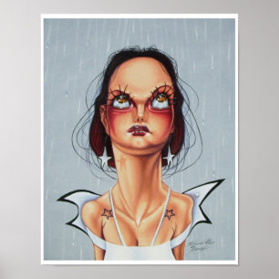 Póster Eyelashes e Almas