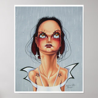 Póster Eyelashes e Almas