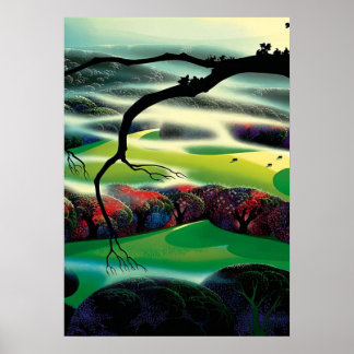Poster Eyvind Earle - Envolto em Nevoeiro - 1992; Estado