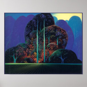 Poster Eyvind Earle -  Tons de Crepúsculo Suave - Mag