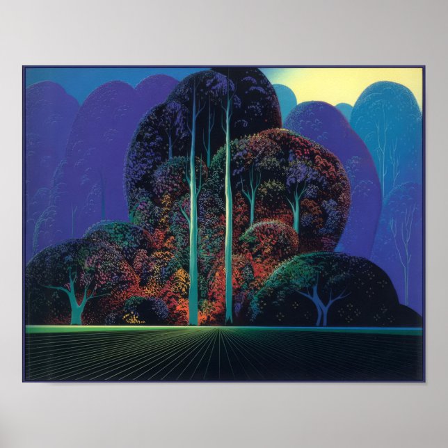 Poster Eyvind Earle -  Tons de Crepúsculo Suave - Mag (Frente)