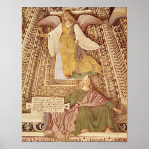 Poster Ezekiel e anjo que guardaram o cálice do