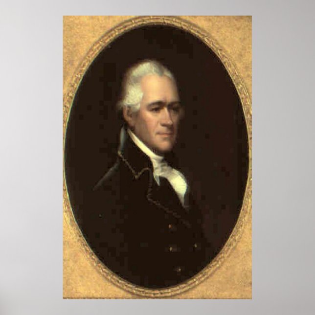 Poster Ezra Ames / Alexander Hamilton / (Frente)