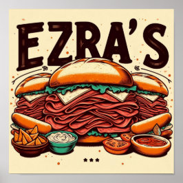 Poster Ezra's Deli
