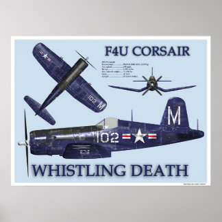 Poster F4U Corsair