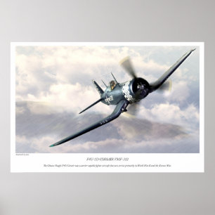 Póster F4U Corsair