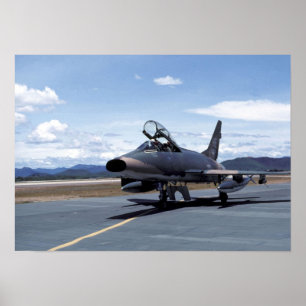 Poster F-100 Super Saber