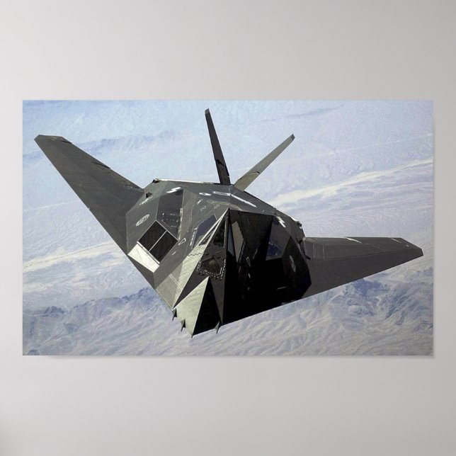 Poster F-117 Nighthawk (Frente)
