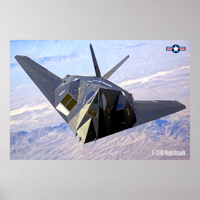 POSTER F-117A NIGHTHAWK (Frente)