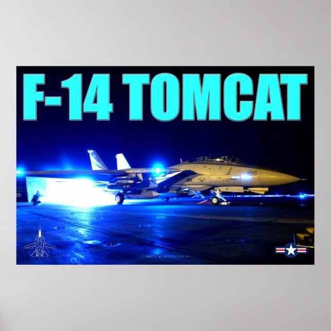 POSTER F-14 TOMCAT (Frente)