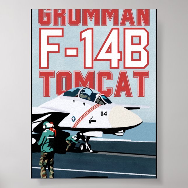 Poster F-14 Tomcat (Frente)