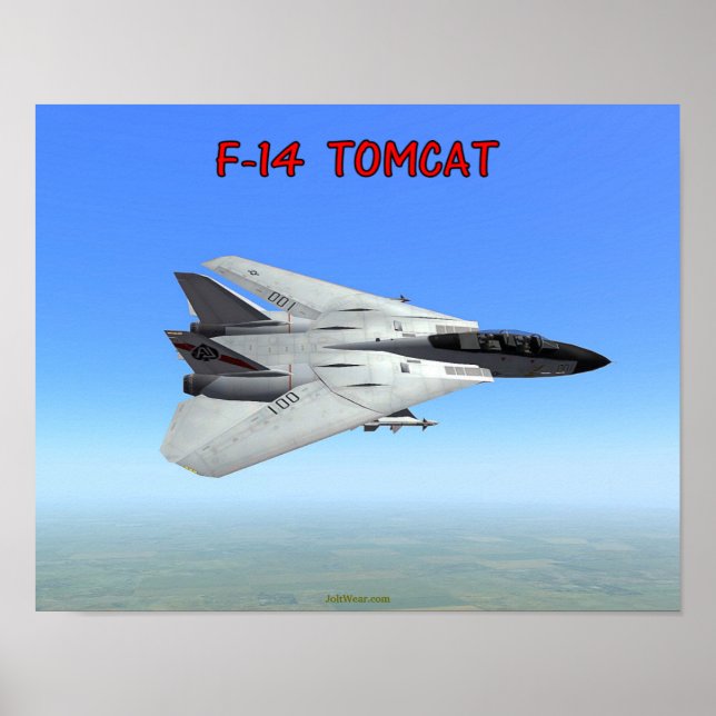 POSTER F-14 TOMCAT (Frente)