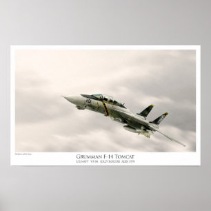 PÓSTER F-14A TOMCAT VF-84 JOLLY ROGERS