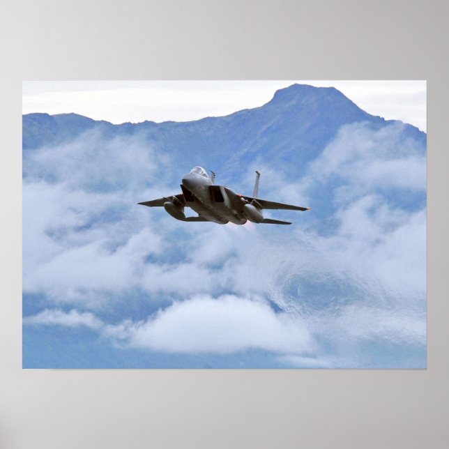 Poster F-15 Aeronaves de Strike Eagle (Frente)