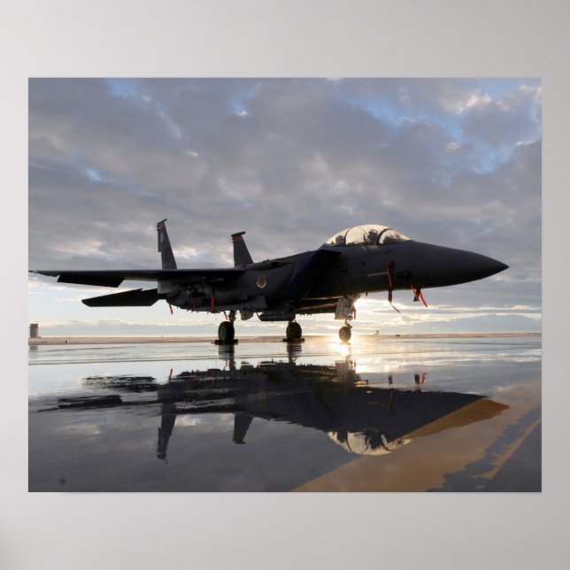 Poster F-15 Aeronaves de Strike Eagle (Frente)