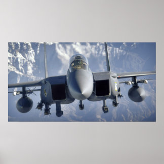Poster F-15 Aeronaves de Strike Eagle