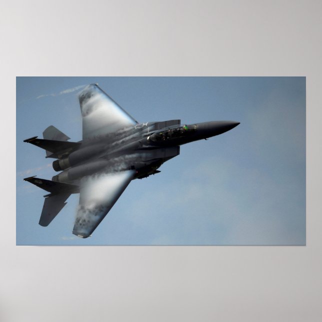 Poster F-15 Aeronaves de Strike Eagle (Frente)