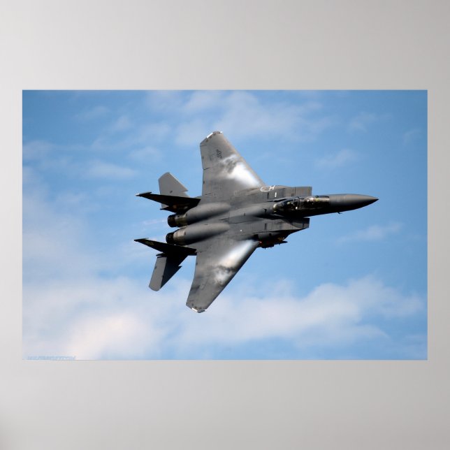 Póster F-15E Águia de Greve (Frente)